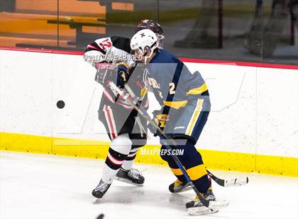 Thumbnail 1 in Reading Memorial vs. Xaverian Brothers (Middlesex vs. Catholics Shootout) photogallery.