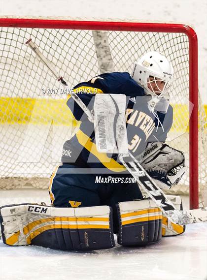 Thumbnail 3 in Reading Memorial vs. Xaverian Brothers (Middlesex vs. Catholics Shootout) photogallery.