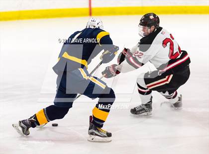 Thumbnail 2 in Reading Memorial vs. Xaverian Brothers (Middlesex vs. Catholics Shootout) photogallery.