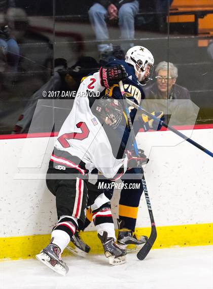 Thumbnail 2 in Reading Memorial vs. Xaverian Brothers (Middlesex vs. Catholics Shootout) photogallery.