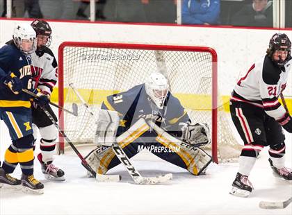 Thumbnail 1 in Reading Memorial vs. Xaverian Brothers (Middlesex vs. Catholics Shootout) photogallery.