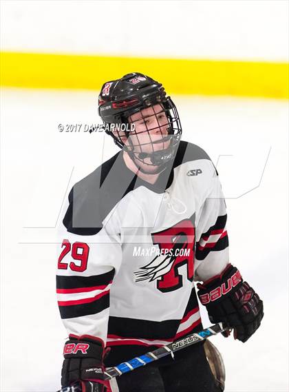 Thumbnail 3 in Reading Memorial vs. Xaverian Brothers (Middlesex vs. Catholics Shootout) photogallery.