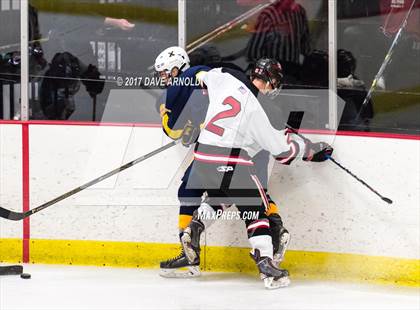 Thumbnail 3 in Reading Memorial vs. Xaverian Brothers (Middlesex vs. Catholics Shootout) photogallery.