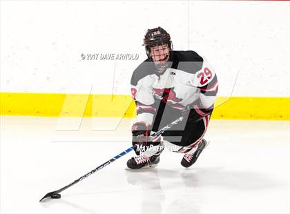 Thumbnail 2 in Reading Memorial vs. Xaverian Brothers (Middlesex vs. Catholics Shootout) photogallery.