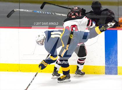 Thumbnail 3 in Reading Memorial vs. Xaverian Brothers (Middlesex vs. Catholics Shootout) photogallery.
