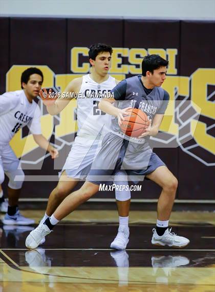 Thumbnail 3 in Crespi vs St. Francis photogallery.