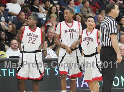 Thumbnail 1 in St. Mary's vs. Salesian (CIF NCS D4 Final) photogallery.