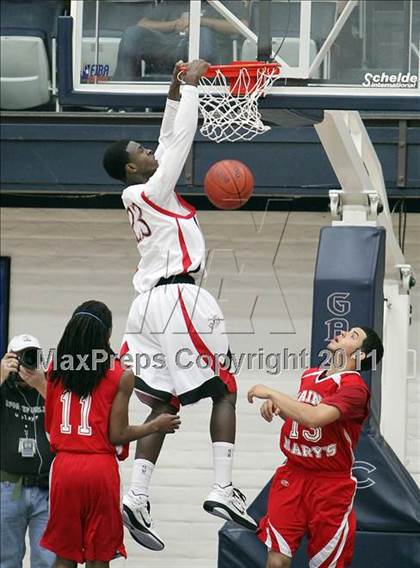 Thumbnail 1 in St. Mary's vs. Salesian (CIF NCS D4 Final) photogallery.