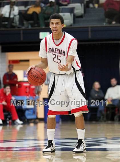 Thumbnail 3 in St. Mary's vs. Salesian (CIF NCS D4 Final) photogallery.