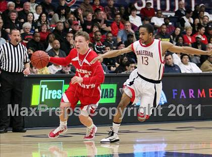 Thumbnail 2 in St. Mary's vs. Salesian (CIF NCS D4 Final) photogallery.