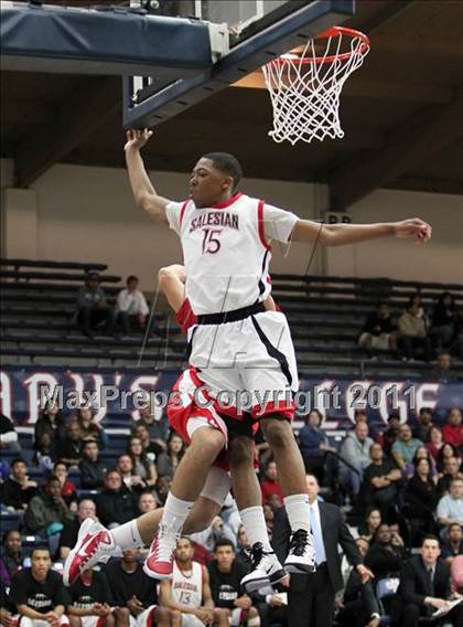 Thumbnail 1 in St. Mary's vs. Salesian (CIF NCS D4 Final) photogallery.