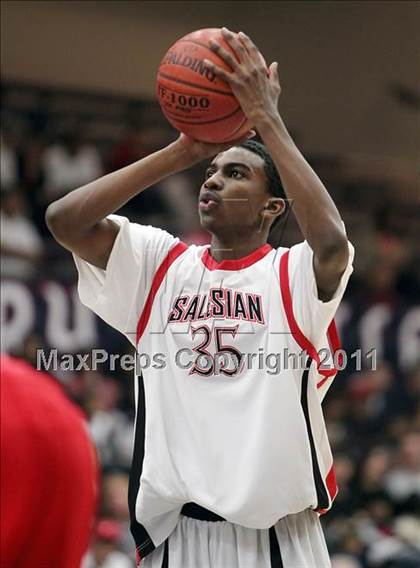 Thumbnail 2 in St. Mary's vs. Salesian (CIF NCS D4 Final) photogallery.