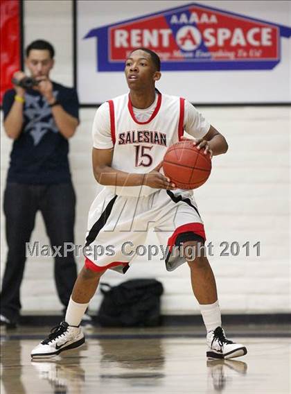 Thumbnail 2 in St. Mary's vs. Salesian (CIF NCS D4 Final) photogallery.