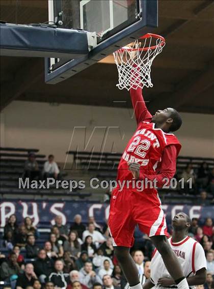Thumbnail 2 in St. Mary's vs. Salesian (CIF NCS D4 Final) photogallery.