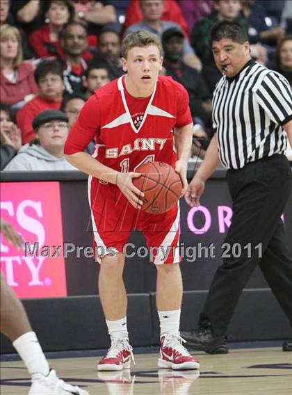 Thumbnail 2 in St. Mary's vs. Salesian (CIF NCS D4 Final) photogallery.