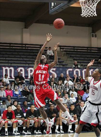 Thumbnail 3 in St. Mary's vs. Salesian (CIF NCS D4 Final) photogallery.