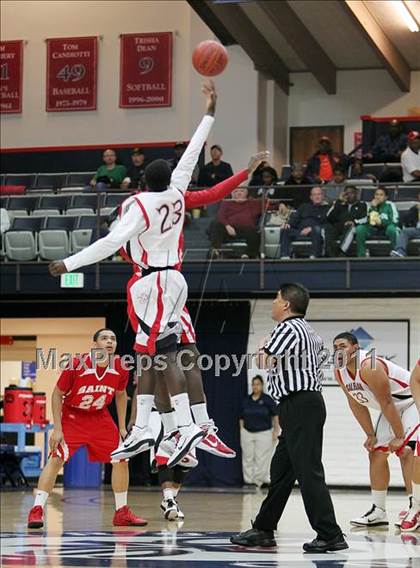 Thumbnail 1 in St. Mary's vs. Salesian (CIF NCS D4 Final) photogallery.