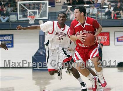 Thumbnail 2 in St. Mary's vs. Salesian (CIF NCS D4 Final) photogallery.