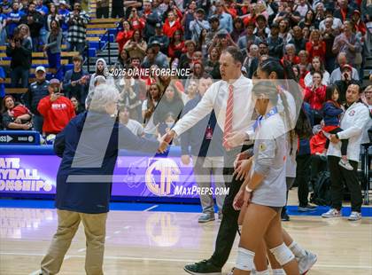 Thumbnail 2 in Rocklin vs Mater Dei (CIF State Open Division Final) photogallery.