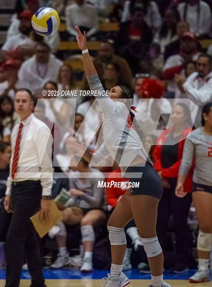 Thumbnail 3 in Rocklin vs Mater Dei (CIF State Open Division Final) photogallery.