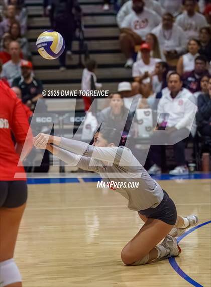 Thumbnail 3 in Rocklin vs Mater Dei (CIF State Open Division Final) photogallery.