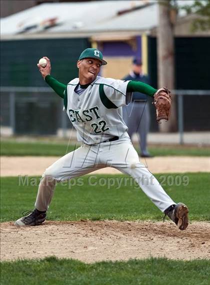 Thumbnail 1 in Cranston East @ St. Raphael (RIIL D1 Region 3 Playoffs) photogallery.