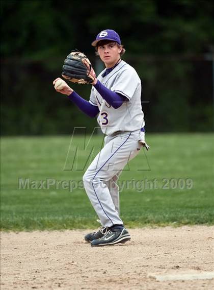 Thumbnail 1 in Cranston East @ St. Raphael (RIIL D1 Region 3 Playoffs) photogallery.