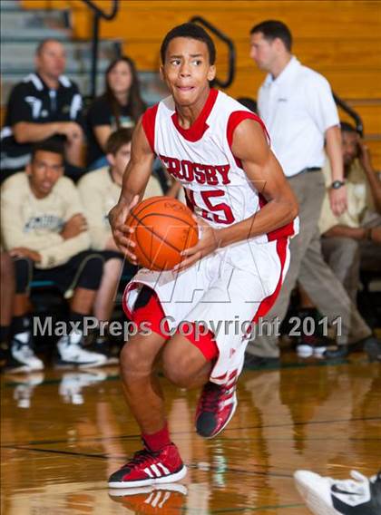 Thumbnail 3 in Pasadena Memorial vs Crosby (McDonald's Texas Invitational) photogallery.
