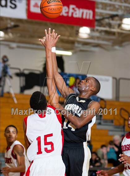 Thumbnail 3 in Pasadena Memorial vs Crosby (McDonald's Texas Invitational) photogallery.