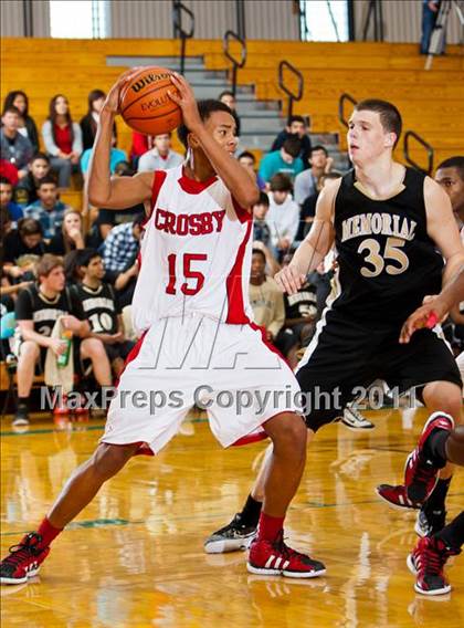 Thumbnail 2 in Pasadena Memorial vs Crosby (McDonald's Texas Invitational) photogallery.