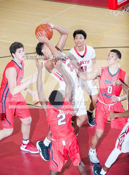 Thumbnail 3 in Modesto Christian @ James Logan (CIF NorCal D1 Regional Playoffs) photogallery.