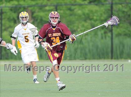 Thumbnail 2 in St. Joseph @ Weston (CIAC Class S 1st Round) photogallery.