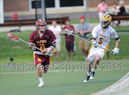 Thumbnail 2 in St. Joseph @ Weston (CIAC Class S 1st Round) photogallery.