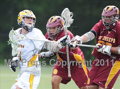 Thumbnail 2 in St. Joseph @ Weston (CIAC Class S 1st Round) photogallery.