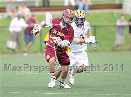 Thumbnail 2 in St. Joseph @ Weston (CIAC Class S 1st Round) photogallery.