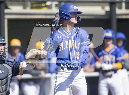 Thumbnail 2 in St. Paul's vs Holy Cross (Michael Robertson Memorial Tournament) photogallery.