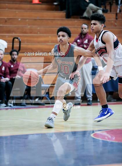 Thumbnail 3 in Alemany vs  Maranatha (Rose City Roundball Classic) photogallery.