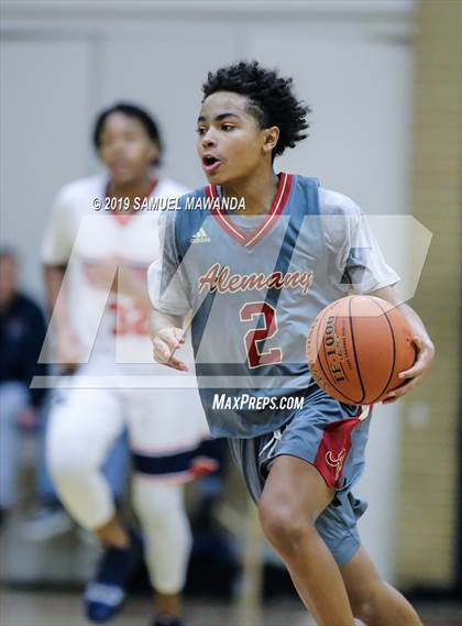 Thumbnail 3 in Alemany vs  Maranatha (Rose City Roundball Classic) photogallery.