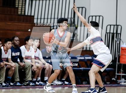Thumbnail 2 in Alemany vs  Maranatha (Rose City Roundball Classic) photogallery.