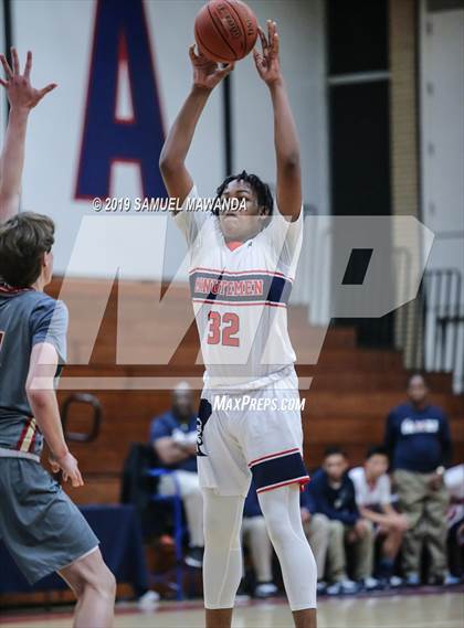 Thumbnail 1 in Alemany vs  Maranatha (Rose City Roundball Classic) photogallery.