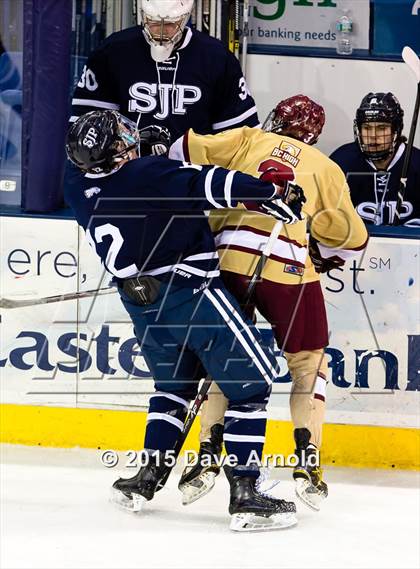Thumbnail 1 in St. John's Prep vs Boston College High (MIAA Super 8 Game 1) photogallery.