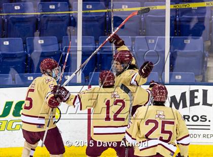 Thumbnail 2 in St. John's Prep vs Boston College High (MIAA Super 8 Game 1) photogallery.