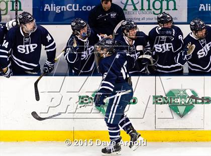 Thumbnail 3 in St. John's Prep vs Boston College High (MIAA Super 8 Game 1) photogallery.
