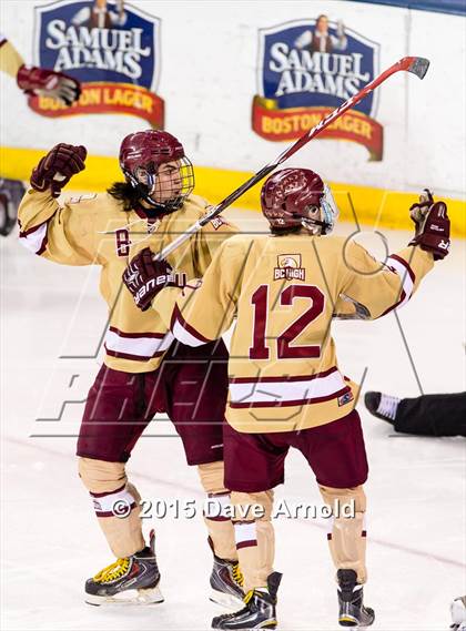 Thumbnail 2 in St. John's Prep vs Boston College High (MIAA Super 8 Game 1) photogallery.