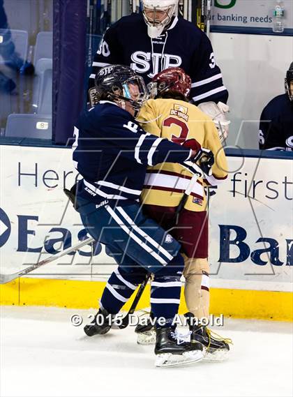 Thumbnail 3 in St. John's Prep vs Boston College High (MIAA Super 8 Game 1) photogallery.