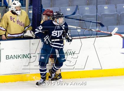 Thumbnail 2 in St. John's Prep vs Boston College High (MIAA Super 8 Game 1) photogallery.