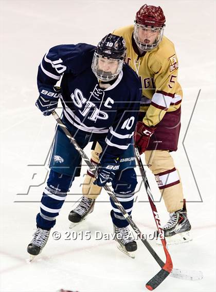 Thumbnail 2 in St. John's Prep vs Boston College High (MIAA Super 8 Game 1) photogallery.
