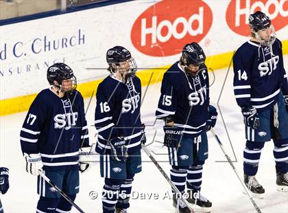 Thumbnail 3 in St. John's Prep vs Boston College High (MIAA Super 8 Game 1) photogallery.