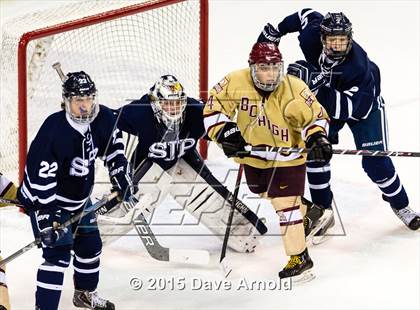 Thumbnail 2 in St. John's Prep vs Boston College High (MIAA Super 8 Game 1) photogallery.