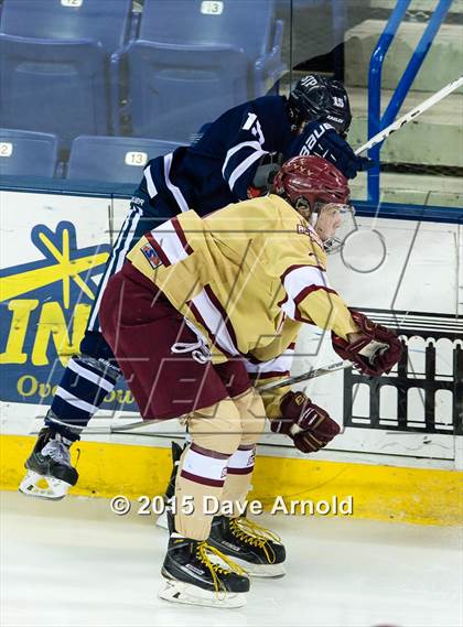 Thumbnail 3 in St. John's Prep vs Boston College High (MIAA Super 8 Game 1) photogallery.
